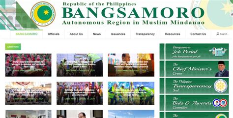 barmm job portal|barmm philippines.